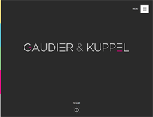 Tablet Screenshot of gaudierkuppel.com